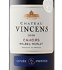 Château Vincens Prestige Malbec Merlot 2018