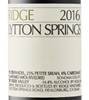 Ridge Lytton Springs 2016