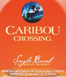 Caribou Crossing Single Barrel Canadian Whisky