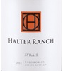 Halter Ranch Syrah 2011