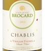 Jean-Marc Brocard Sainte Claire Vieilles Vignes Chablis 2013