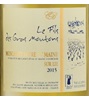 Le Fils des Gras Moutons Sèvre-et-Maine Sur Lie Muscadet 2015