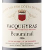 Beaumirail Vacqueyras 2016