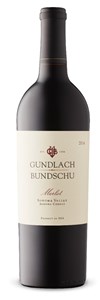Gundlach Bundschu Merlot 2014
