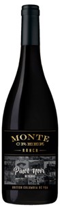 Monte Creek Ranch and Winery Pinot Noir Reserve 2016
