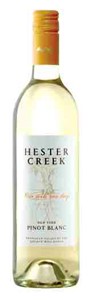 Hester Creek Estate Winery Old Vine Pinot Blanc 2022