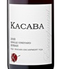 Kacaba Vineyards Single Vineyard Syrah 2010