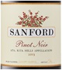 Sanford Pinot Noir 2008
