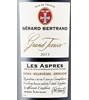 Gerard Bertrand Les Aspres Shiraz Grenache Mourvèdre 2013