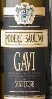 Podere Saulino Gavi Cortese (Gavi) 2011