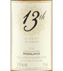 13th Street Winery June's Vineyard Riesling 2008