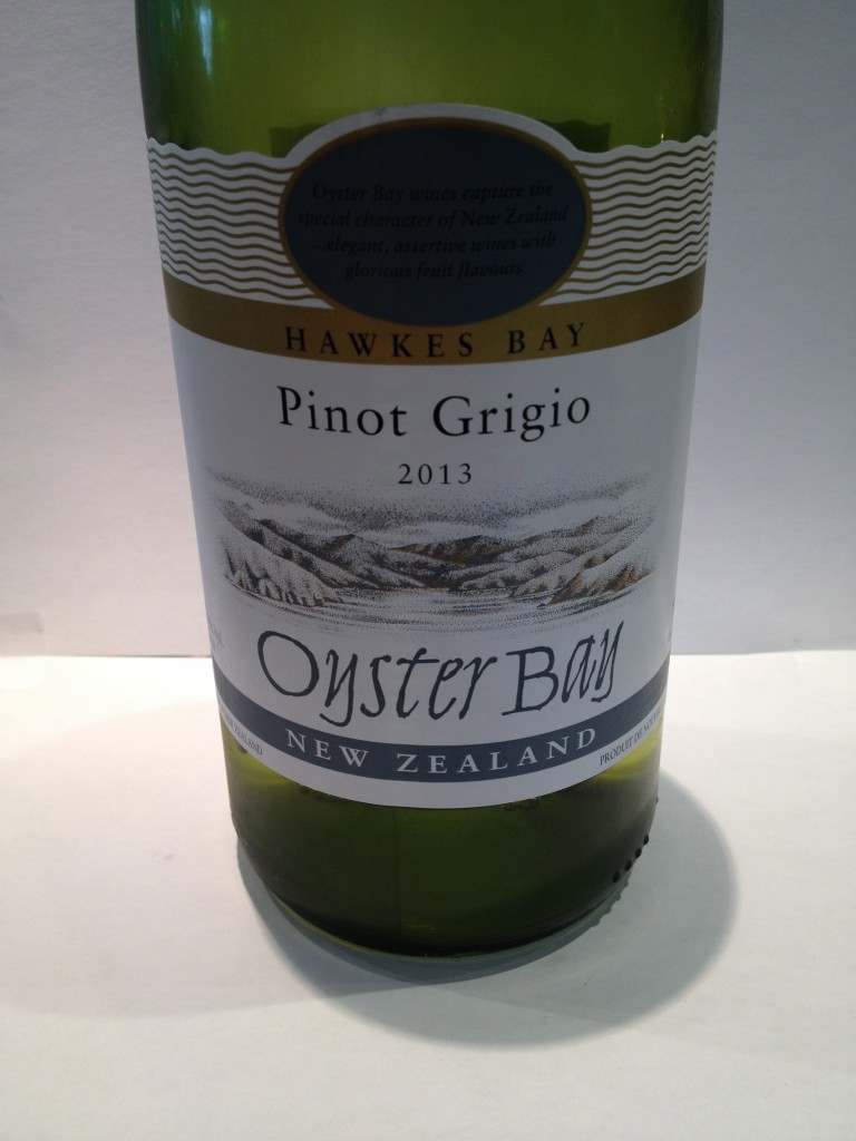 Oyster Bay Pinot Grigio 2013 Expert Wine Review Natalie MacLean