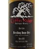 Coffin Ridge Bone Dry Riesling 2015