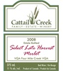 Cattail Creek Estate Winery Select Late Harvest Merlot 2008