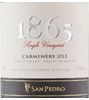 San Pedro 1865 Single Vineyard Carmenere 2015