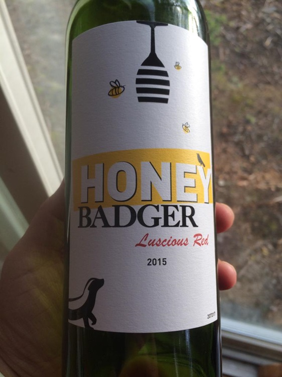 Honey Badger Luscious Red 15 Expert Wine Review Natalie Maclean
