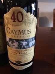 caymus 40 2012