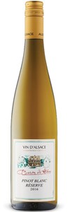 Baron de Hoen Réserve Pinot Blanc 2014