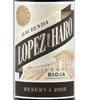 Hacienda López de Haro Reserva 2009