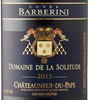 Domaine de la solitude Cuvée Barberini Châteauneuf-Du-Pape 2013