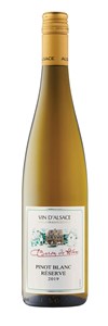 Cave de Beblenheim Baron de Hoen Réserve Pinot Blanc 2019