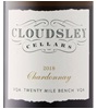 Cloudsley Cellars Twenty Mile Bench Chardonnay 2018