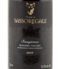 Sassoregale Sangiovese 2013