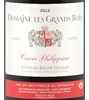 Domaine les Grands Bois Cuvée Philippine 2013