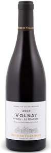 Henri De Villamont Volnay Le Ronceret 1Er Cru Pinot Noir 2009