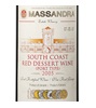 Massandra Red Dessert Wine 2005