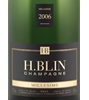 H. Blin Millésime Brut Champagne 2006