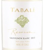 Tabalí  Reserva Sauvignon Blanc 2012