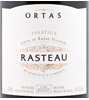 Ortas Prestige Rasteau, Cave De Rasteau 2009