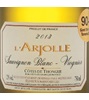 L'arjolle Sauvignon Blanc Viognier 2013