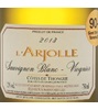 L'arjolle Sauvignon Blanc Viognier 2013