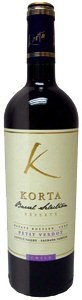 Korta Barrel Selection Reserve Petit Verdot 2010