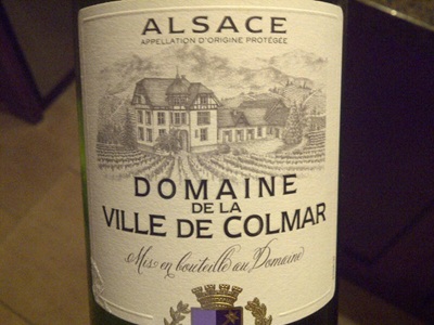 Domaine Viticole De La Ville De Colmar Pinot Gris 2010