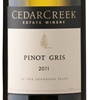 CedarCreek Estate Winery Pinot Gris 2011