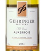 Gehringer Brothers Old Vines Auxerrois 2014