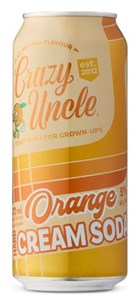 Crazy Uncle Hard Orange Cream Soda