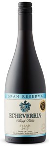 Echeverria Gran Reserva Syrah 2015