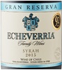 Echeverria Gran Reserva Syrah 2015