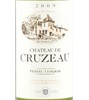 Château De Cruzeau Blanc Meritage 2009