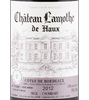 Château Lamothe De Haux 2012