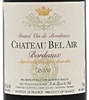 Chateau Bel Air A Luze & Fils Regional Blended Red 2015
