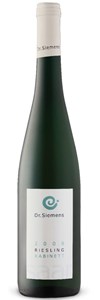 Dr. Siemens Serriger Würzburg Kabinett Feinherb Riesling 2008