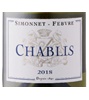 Simonnet-Febvre Chablis 2018