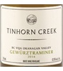Tinhorn Creek Vineyards Gewurztraminer 2015