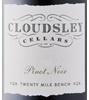 Cloudsley Cellars Twenty Mile Bench Pinot Noir 2017