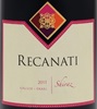 Recanati Winery Shiraz 2010